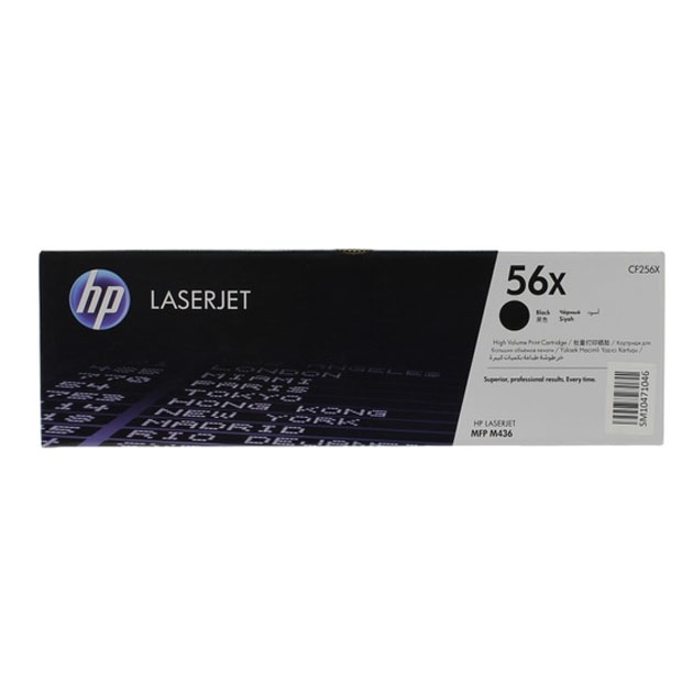 

Картридж для лазерного принтера HP 56X (CF256X) черный, оригинал, 56X