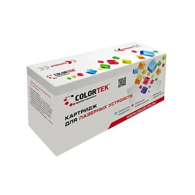 фото Картридж для лазерного принтера colortek cb435a/cb436/ce285/c-712/713/725 черный