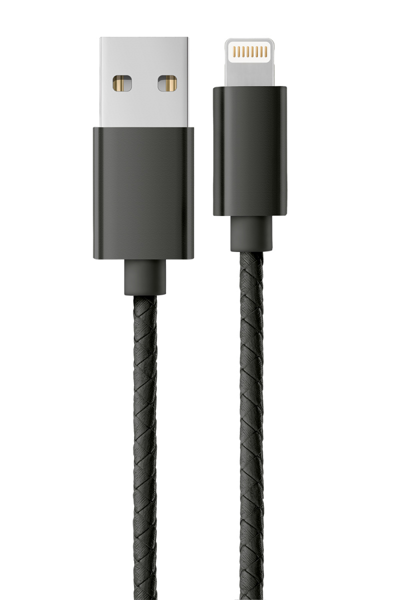 Кабель Dorten Lightning to USB cable 0,3 м Black