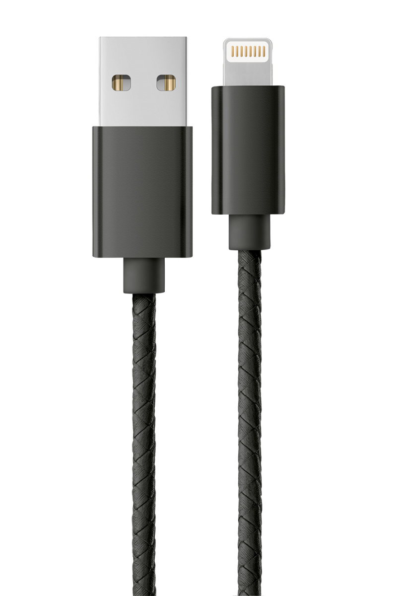 фото Кабель dorten lightning to usb cable 0,3 м black