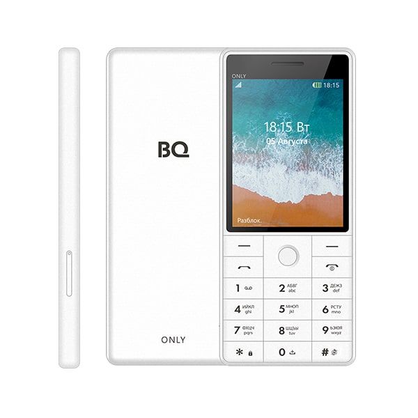 фото Мобильный телефон bq 2815 only (2 sim) white