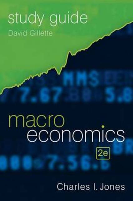 

Книга Study Guide for Macroeconomics