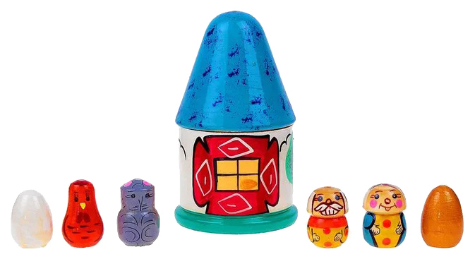 

Пальчиковый театр в домике RNToys Курочка Ряба