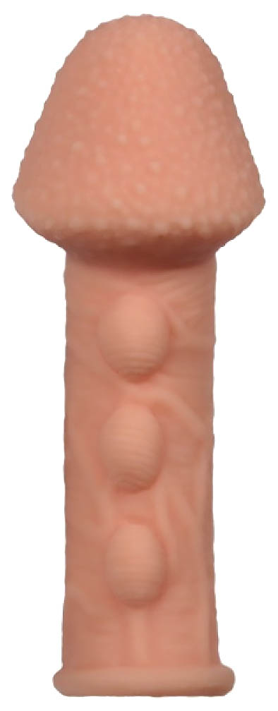Насадка KOKOS Extreme Sleeve ES.09-S реалистичная TPR телесный 12,7 см