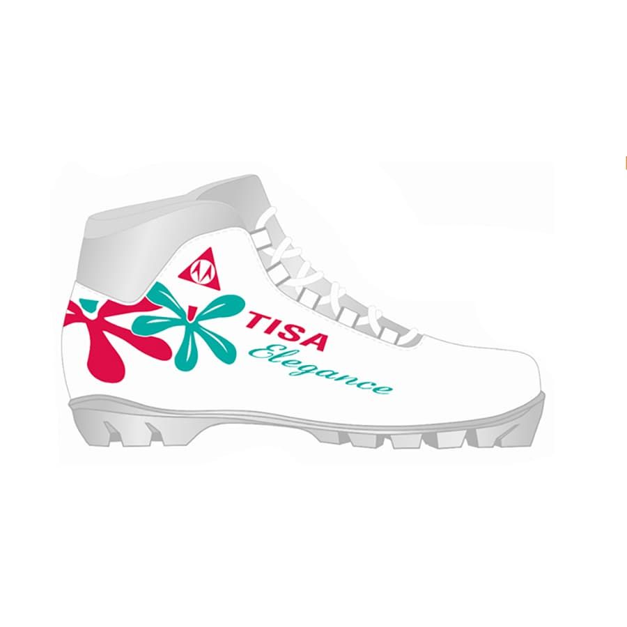 фото Ботинки для беговых лыж tisa sport lady s80519 nnn 2020, white, 39