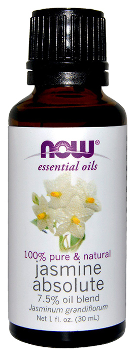 фото Эфирное масло now essential oils jasmine absolute oil blend 7557 30 мл