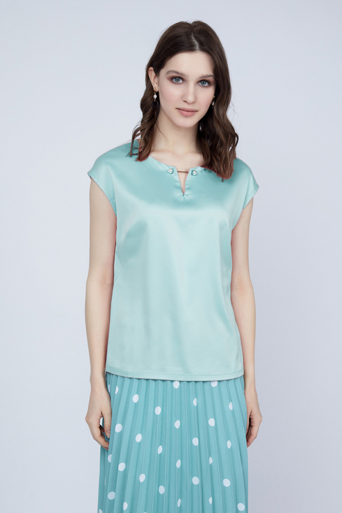 

Блуза женская ZARINA 9224545445 зеленая XS, 9224545445