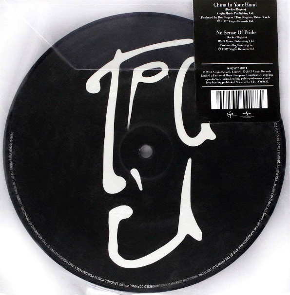 фото T'pau ‎ china in your hand, no sense of pride (picture disc) universal music