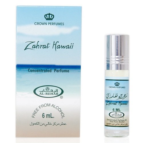 Масло парфюмерное Al Rehab Zahrat Hawai, 6 мл