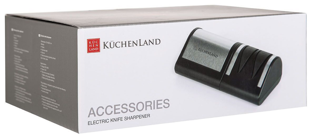 Точилка для ножей Kuchenland Accessories H1099 Черный