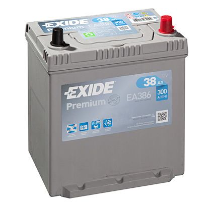 

Аккумулятор автомобильный EXIDE EA386 38 Ач