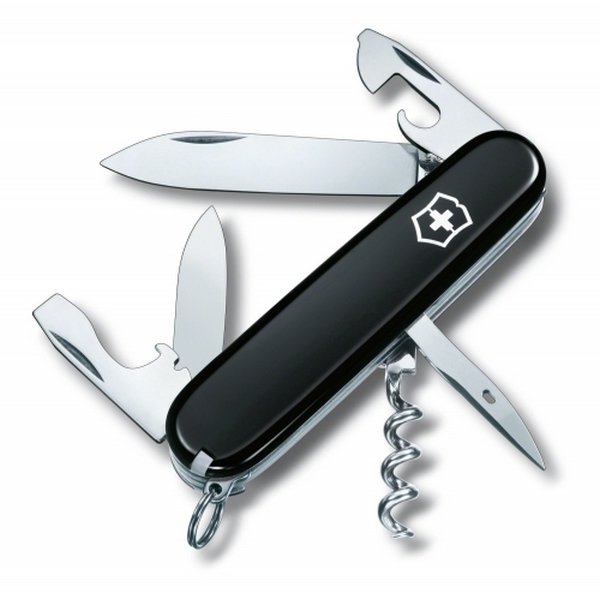 Мультитул Victorinox Spartan, черный, 12 опций