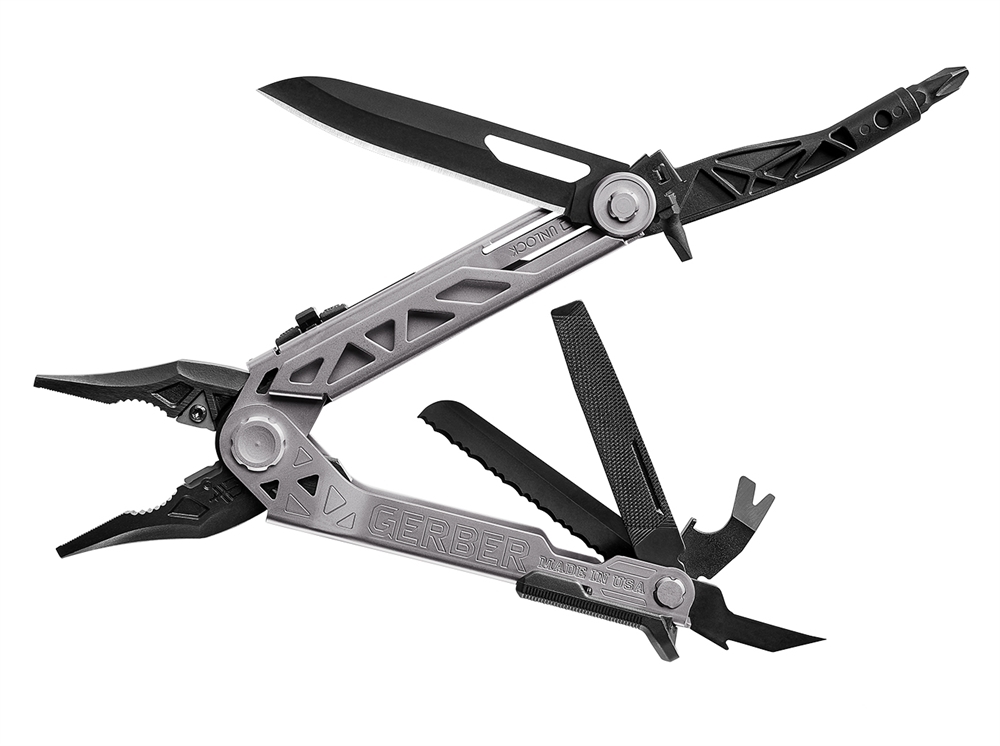 

Мультитул Gerber Center-Drive с чехлом и набором бит 30-001194 черный, 7 функций