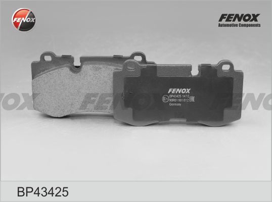 

Комплект тормозных колодк FENOX BP43425