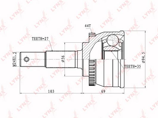 

Шрус LYNXauto CO-5769A