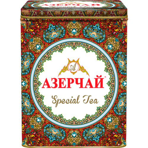 

Чай черный Азерчай листовой Special с красным узором 200 г