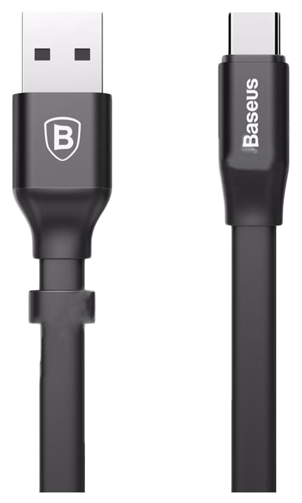 фото Кабель baseus nimble portable type-c 1,2м black (catmbj-a01)