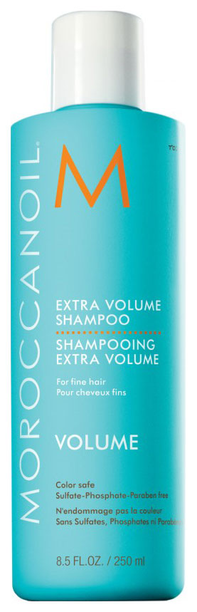 Шампунь MoroccanOil Extra Volume 250 мл маска для волос moroccanoil восстанавливающая 500 мл