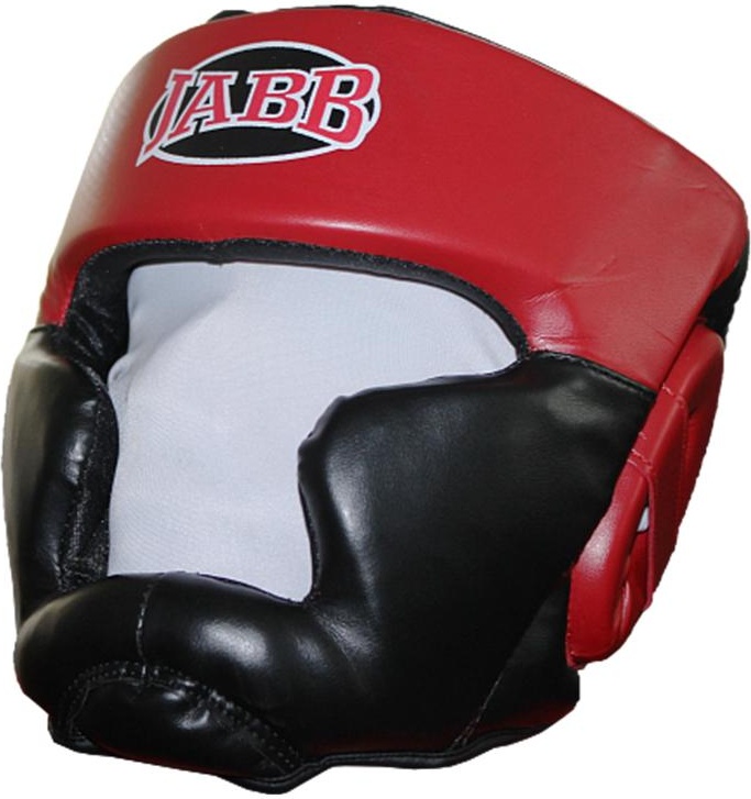 Боксерский шлем Jabb JE-2090 красный/черный XL