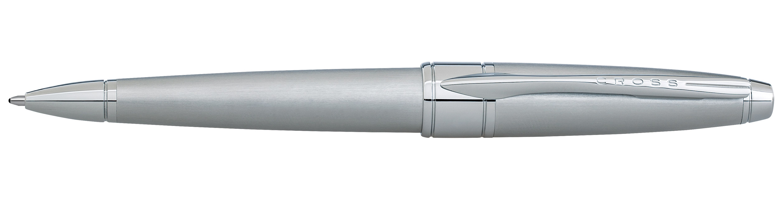 Шариковая ручка Cross Apogee Brushed Chrome M, BL