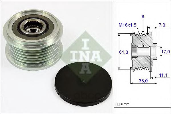 

Генератор Ina 535002210