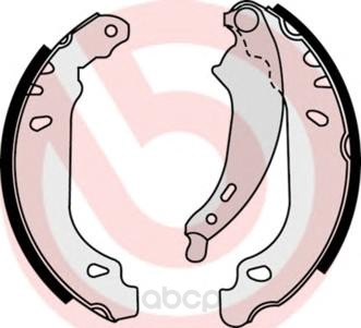 

Тормозные колодки барабанные brembo S68524
