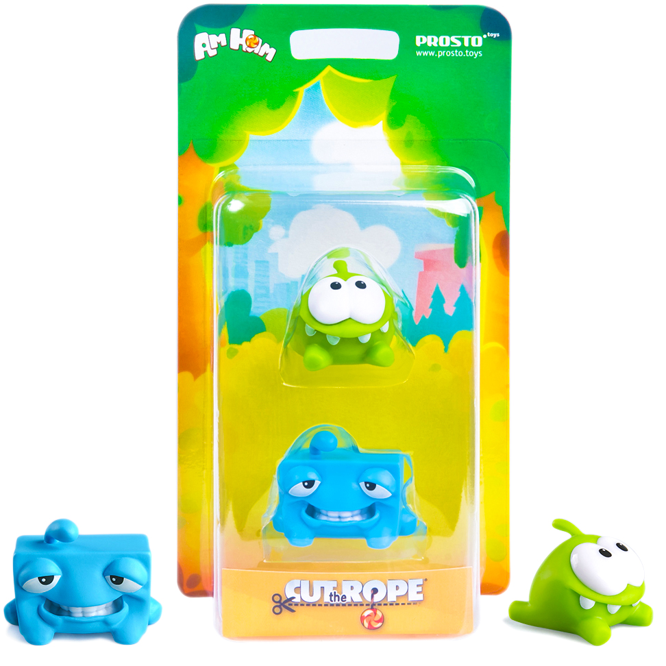 фото Фигурка prosto toys cut the rope - ам ням + блю