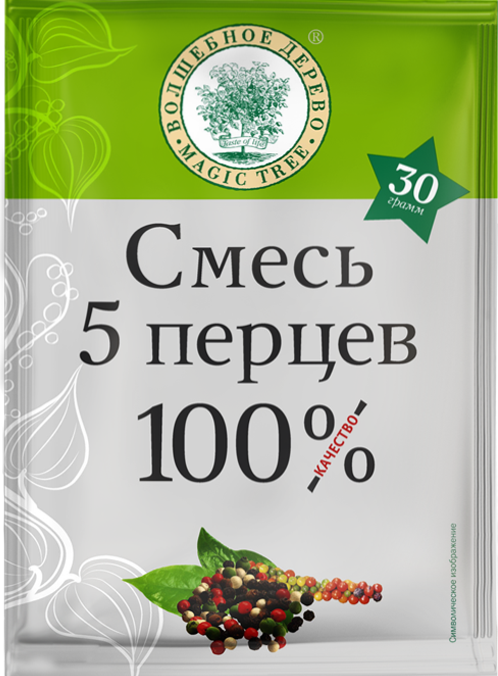 

Смесь 5 перцев Волшебное дерево 30 г