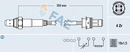 фото Лямбда-зонд fae 77243
