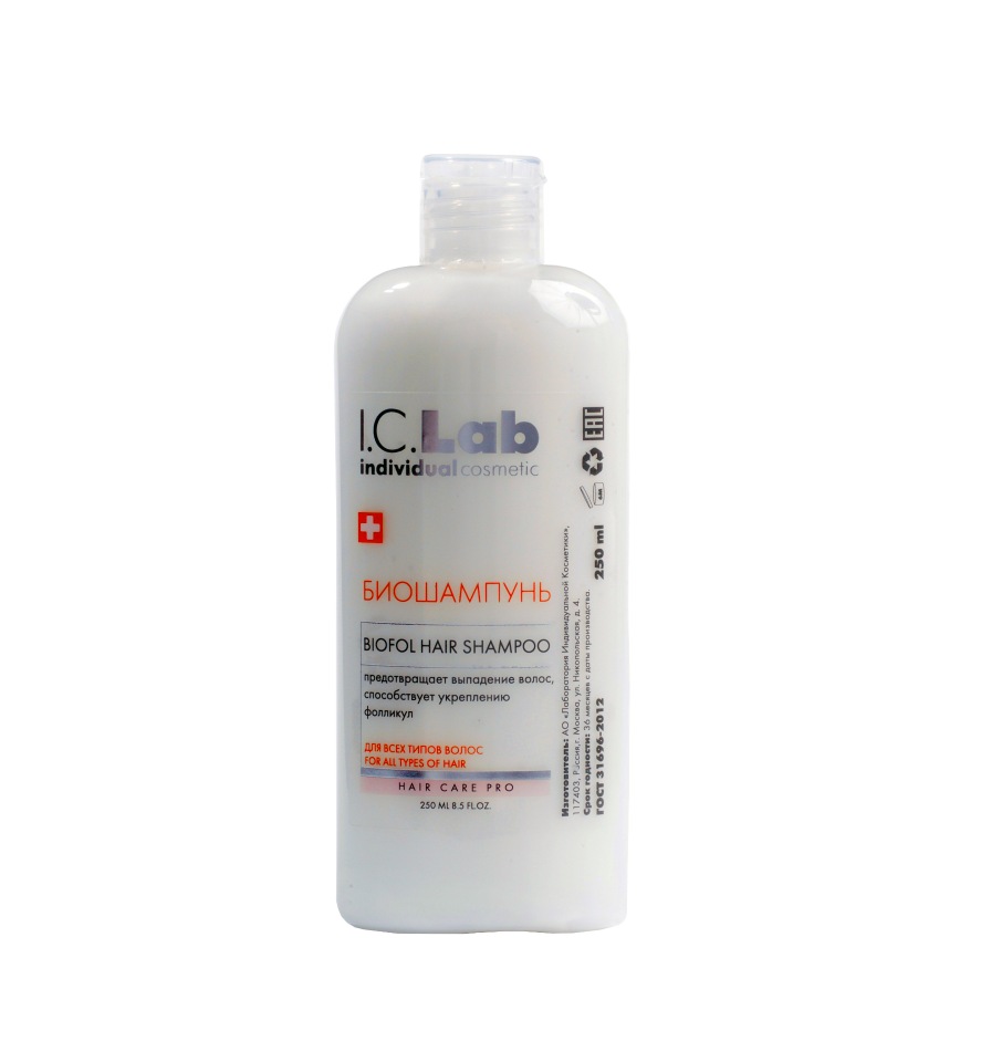 

Биошампунь для ослабленных волос I.C.lab Individual cosmetic