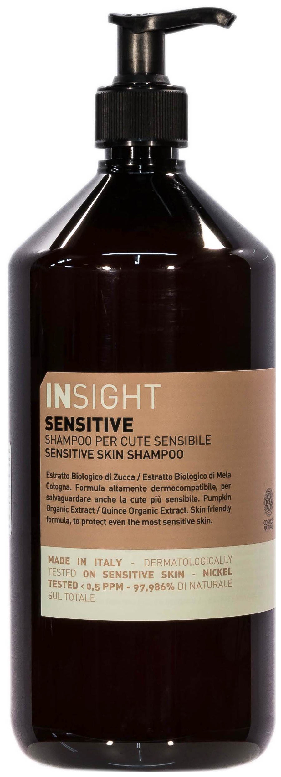 фото Шампунь insight sensitive skin shampoo 900 мл