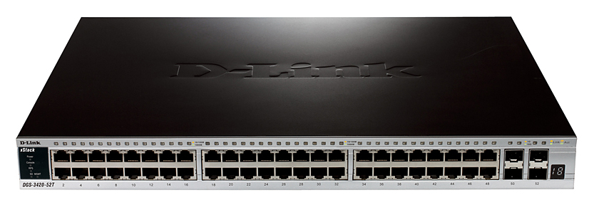 

Коммутатор D-Link DGS-3420-52T Black, DGS-3420