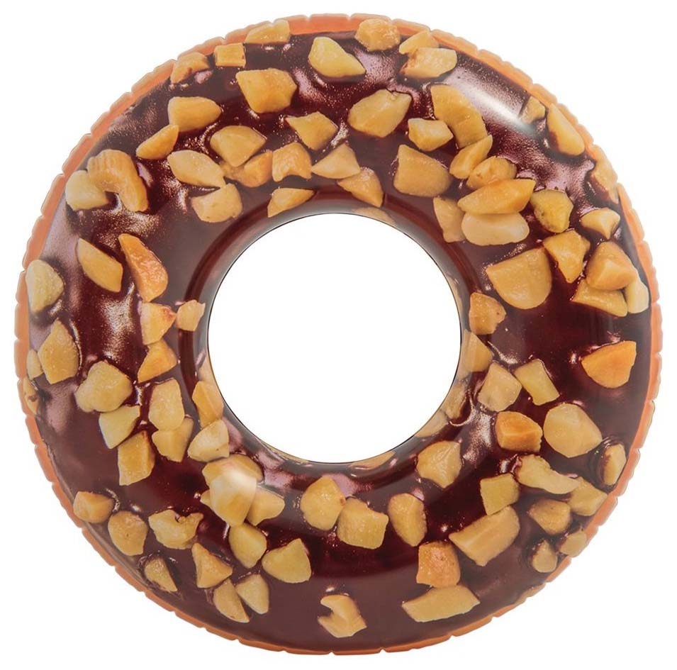

Круг для купания Intex Donut шоколадный