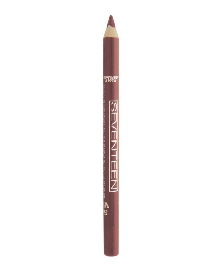 фото Карандаш для губ seventeen "super smooth w/p lip liner т.02 розовый