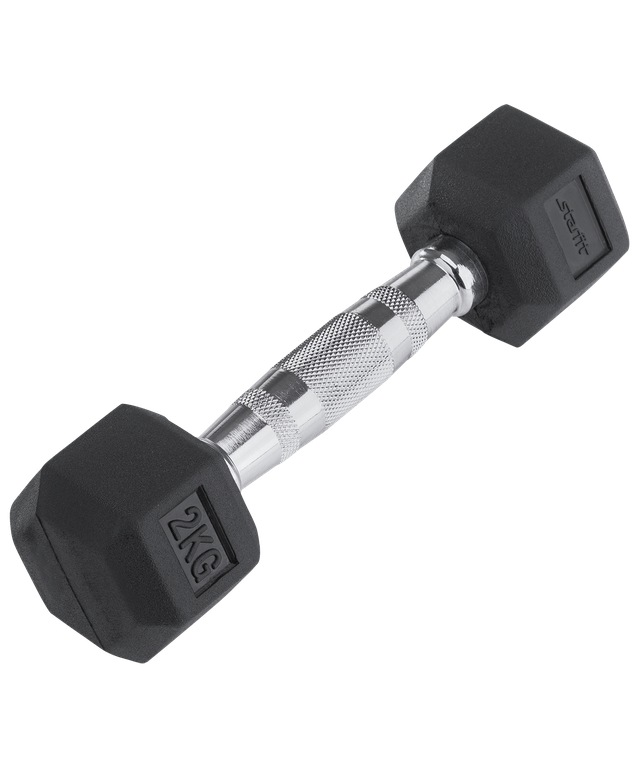 

Гантель обрезиненная StarFit DB-301 2 кг, DB-301
