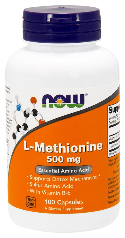 Купить Добавка для здоровья NOW L-Methionine 100 капс. натуральный