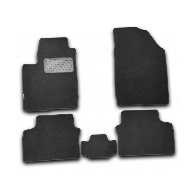 

Коврики в салон Klever Premium для MITSUBISHI Pajero III 2000-2006, 5 шт. текстиль