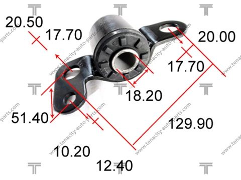 

Сайлентблок рычага подвески TENACITY AAMTO1002