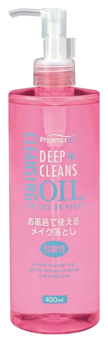 фото Масло для лица kumano cosmetics pharmaact deep cleans oil for day or night 400 мл