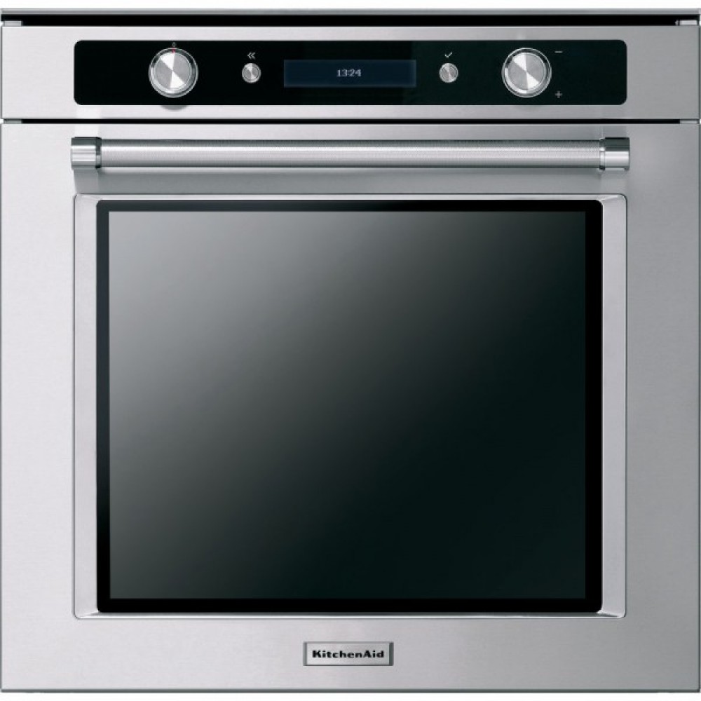 фото Встраиваемый электрический духовой шкаф kitchenaid kohss 60602 silver