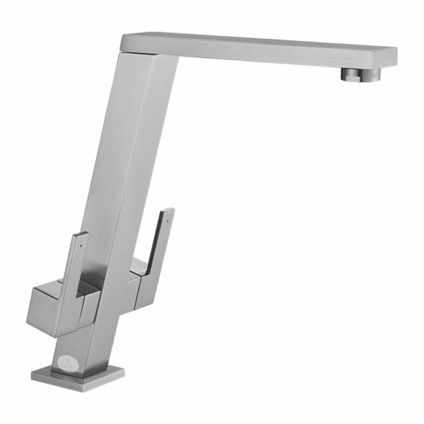 фото Смеситель для кухни kaiser vico 30144-5 silver
