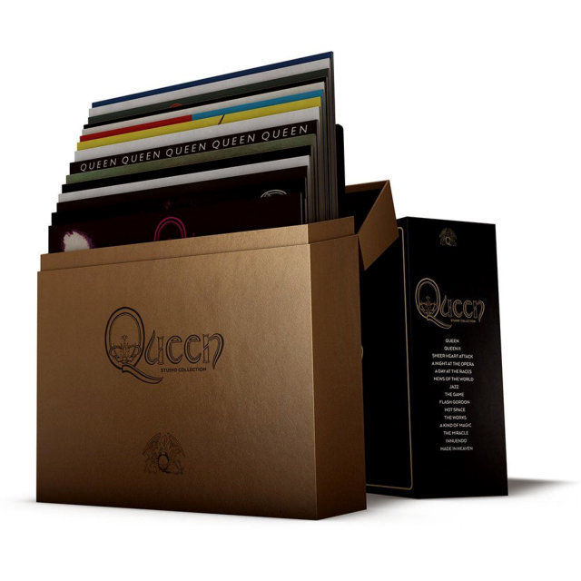 Queen Studio Collection (Coloured Vinyl)(18LP)