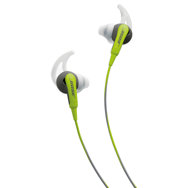 фото Наушники bose soundsport in-ear to apple green/grey