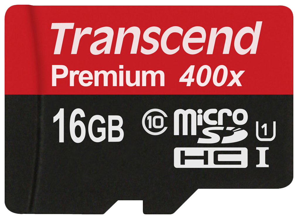 

Карта памяти Transcend Micro SDHC Premium TS16GUSDU1 16GB, TS16GUSDU1
