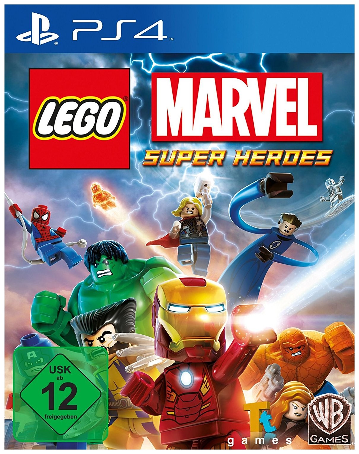 Игра LEGO Marvel Super Heroes для PlayStation 4
