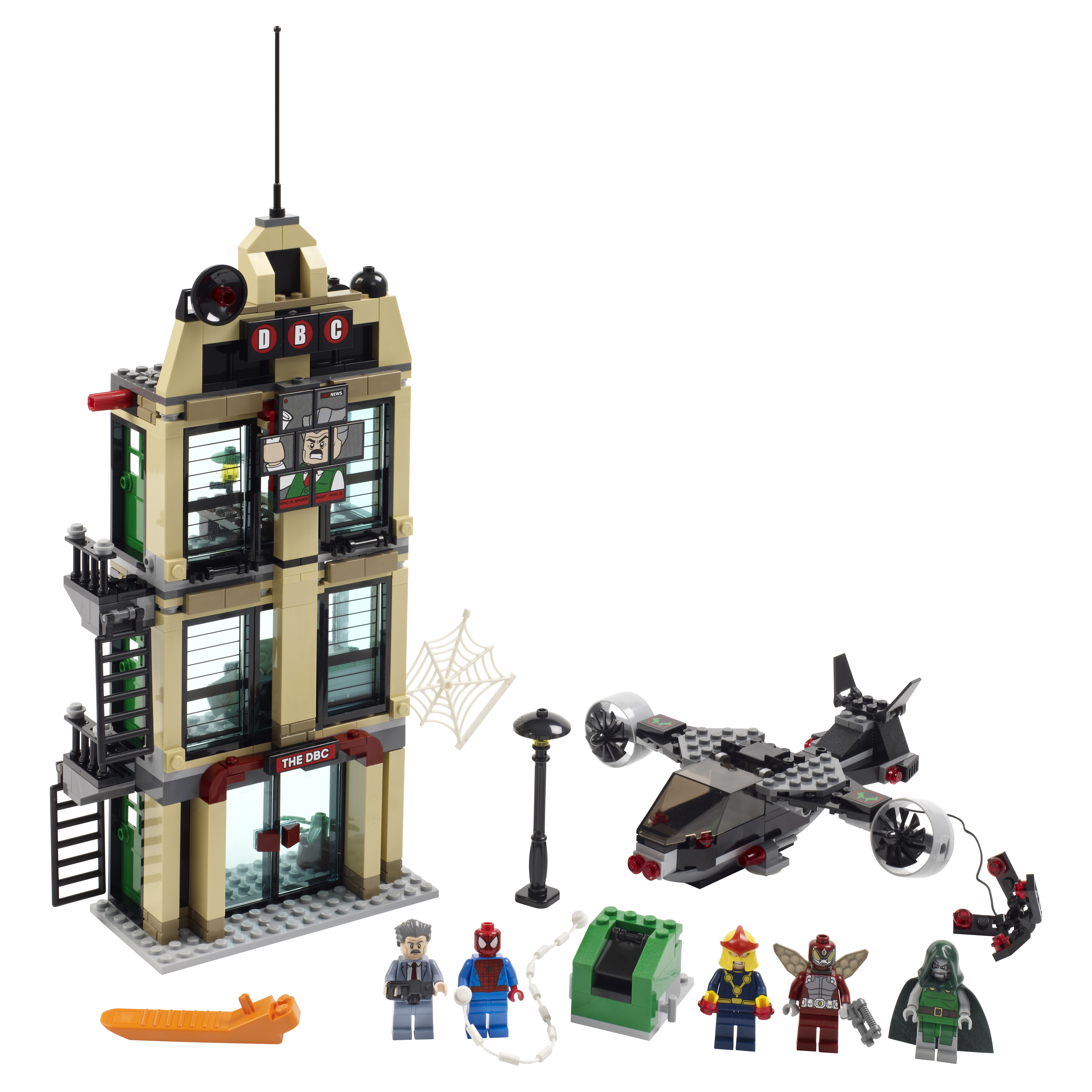 

Конструктор LEGO Super Heroes Человек-Паук: Решающий бой у Дэйли Багл (76005)