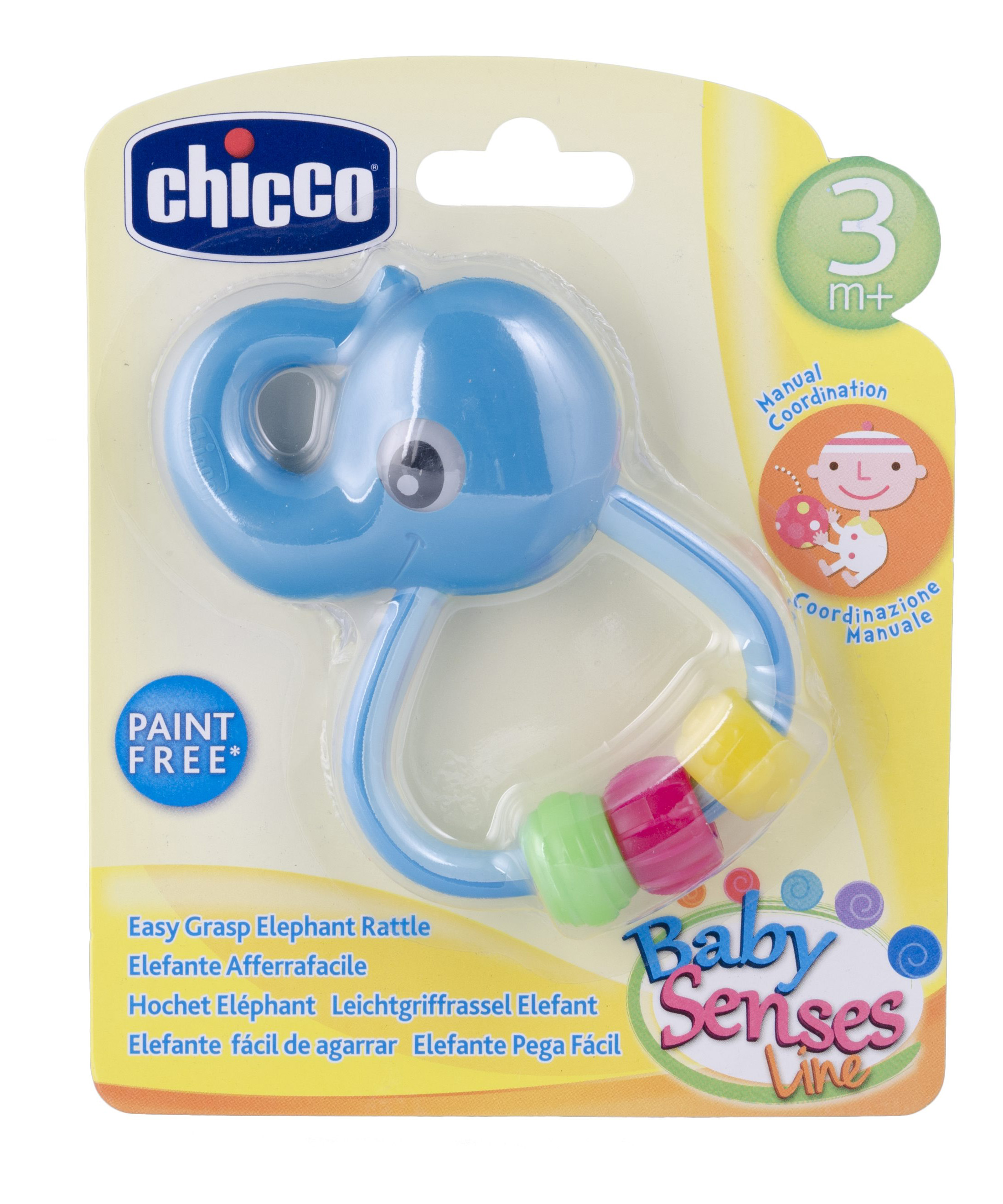 

Игрушка-погремушка Chicco Слоненок 24292, Слоненок