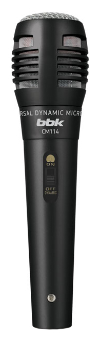 

Микрофон BBK CM114 Black, CM114