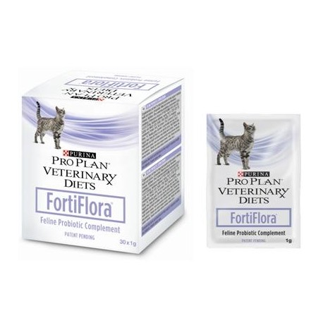 фото Пищевая добавка для кошек pro plan veterinary diets fortiflora, 30 г