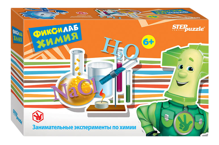 

Семейная настольная игра Step Puzzle Фиксилаб Химия 76169, Химия